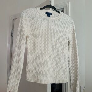 Karen Scott Cable Knit Cotton Sweater​